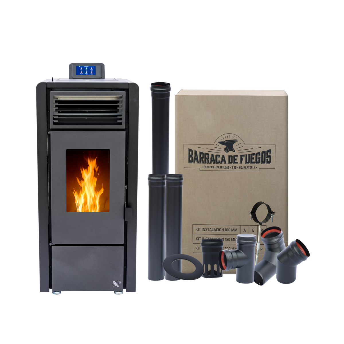 BDF Olivia Pellet 10 Kw 📶 WiFi