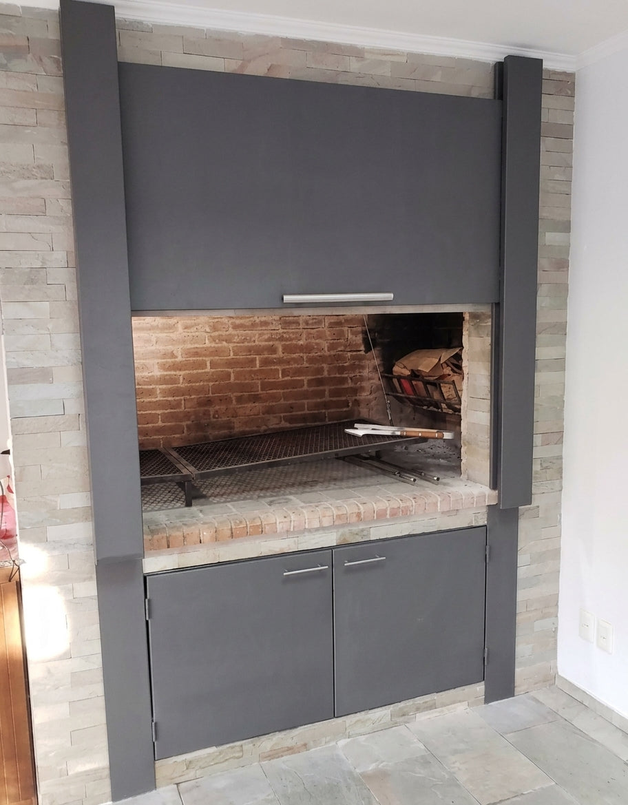 Puerta Guillotina Aprox. 120 a 140 cm