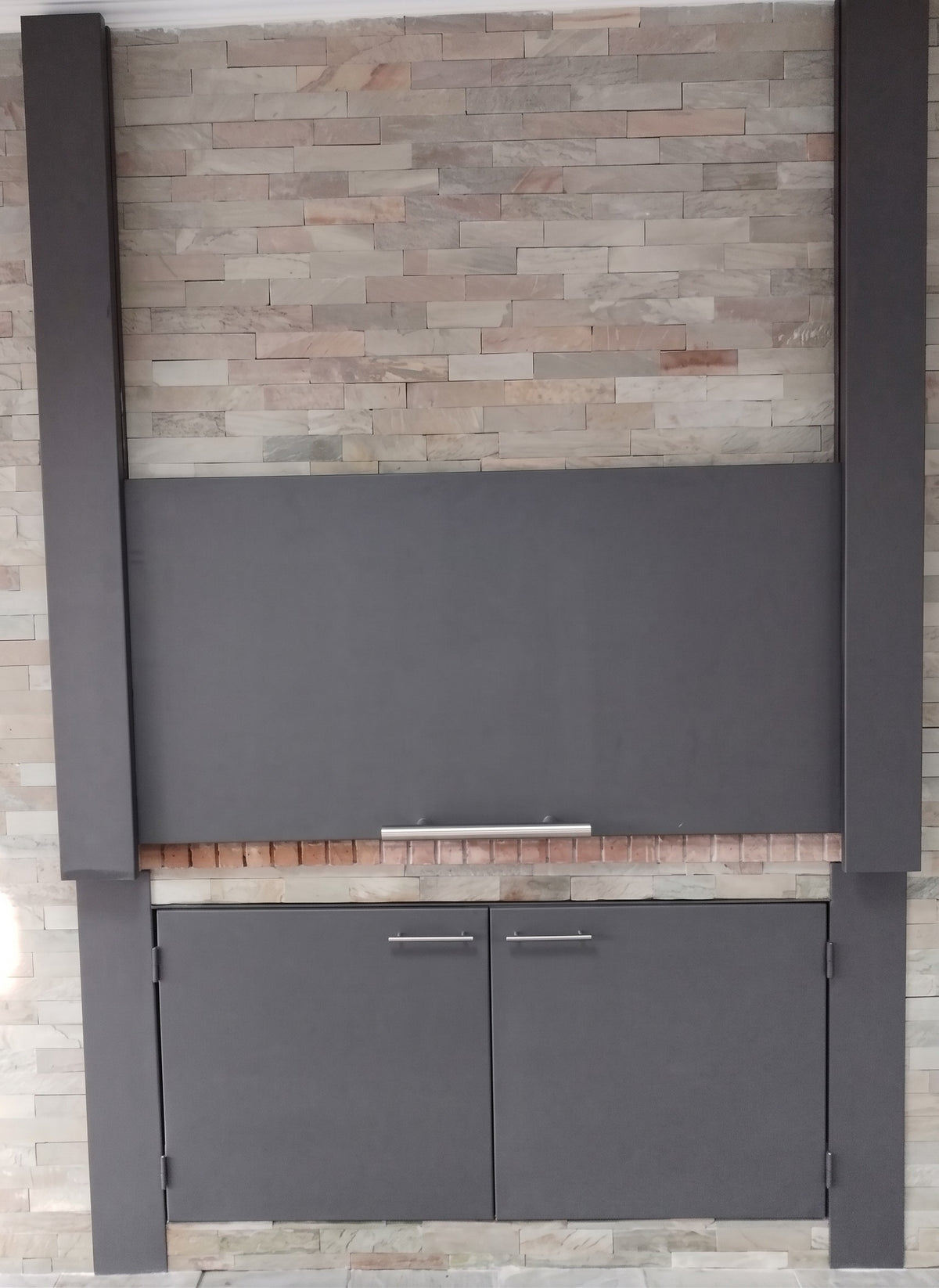 Puerta Guillotina Aprox. 120 a 140 cm