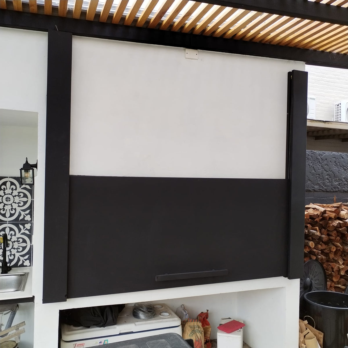 Puerta Guillotina Aprox. 160 a 180 cm