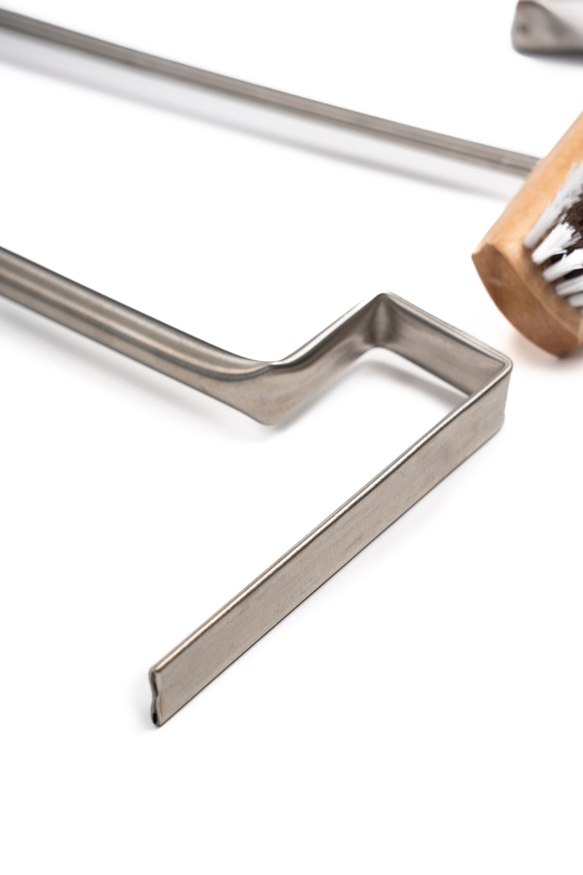 Juego Pala, Atizador y Cepillo con Soporte de Pared